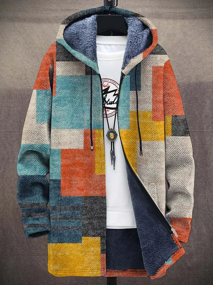 Marianne | Cardigan met artistieke print