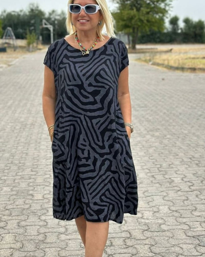 Lorenza - Vintage Inspired Cotton Dress