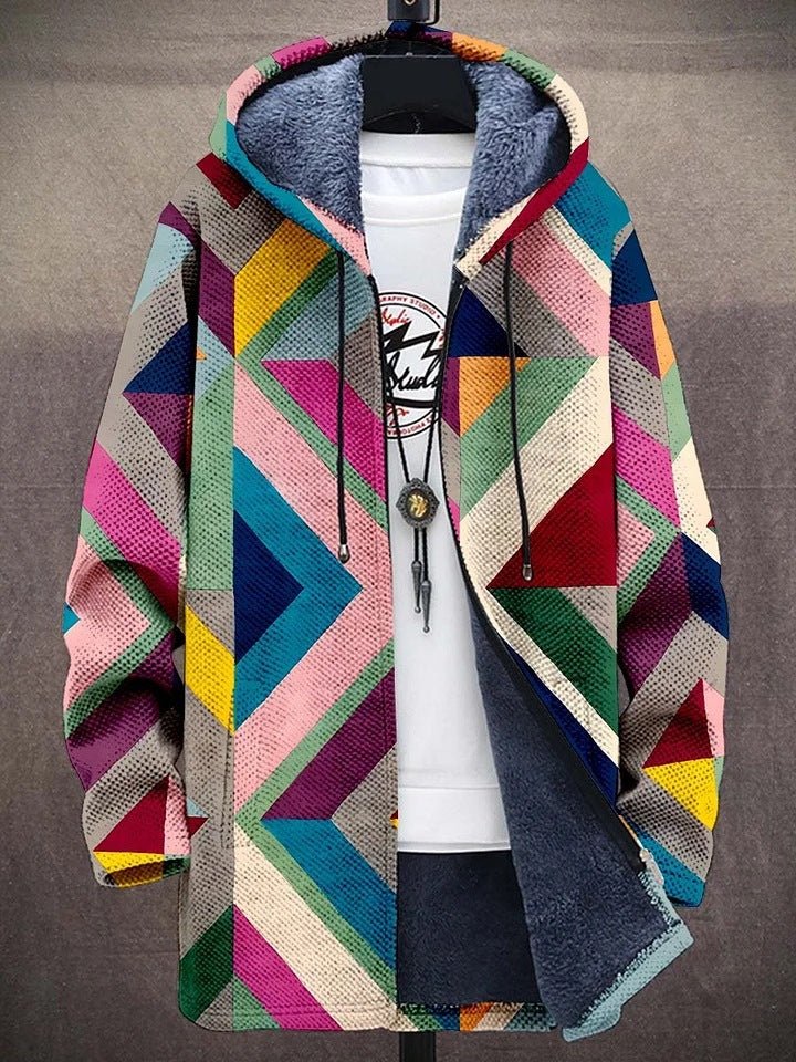 Marianne | Cardigan met artistieke print