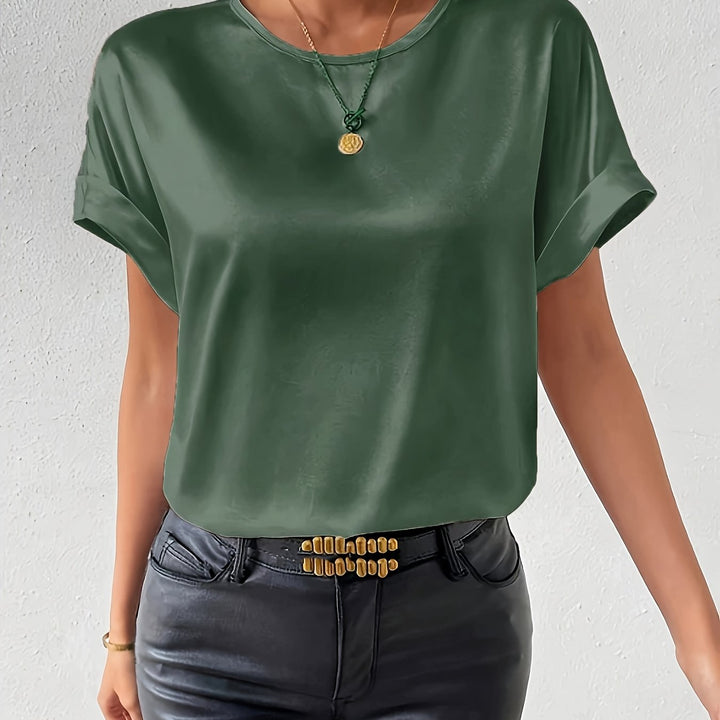 Bernadette | Zomerse top met ceintuurdetail