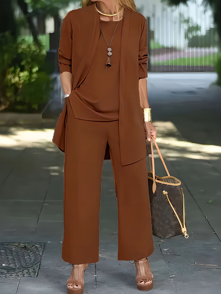 Yara | 3-Delige Set met Vest, Top & Broek