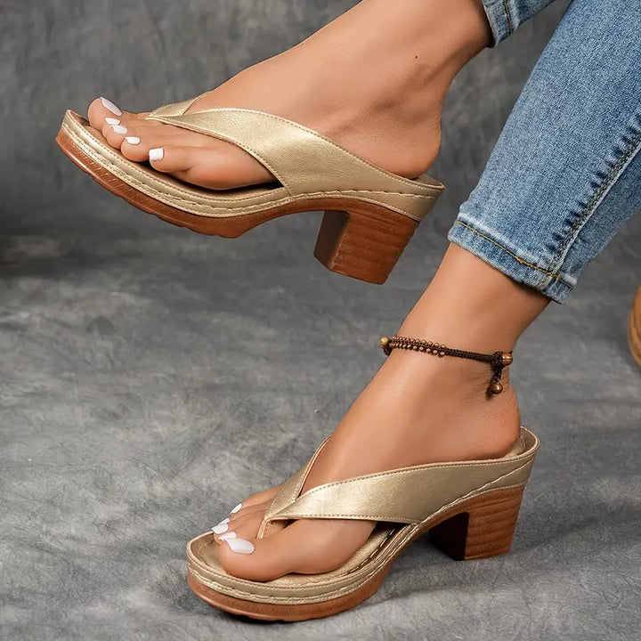 Morgane™ Chaussons Orthopédiques avec Talon