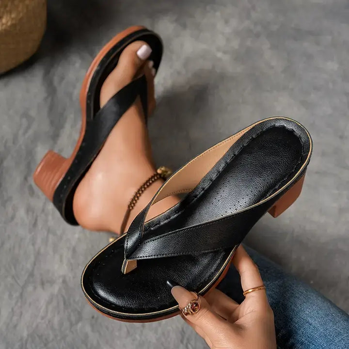 Morgane™ Chaussons Orthopédiques avec Talon