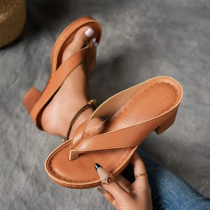 Morgane™ Chaussons Orthopédiques avec Talon