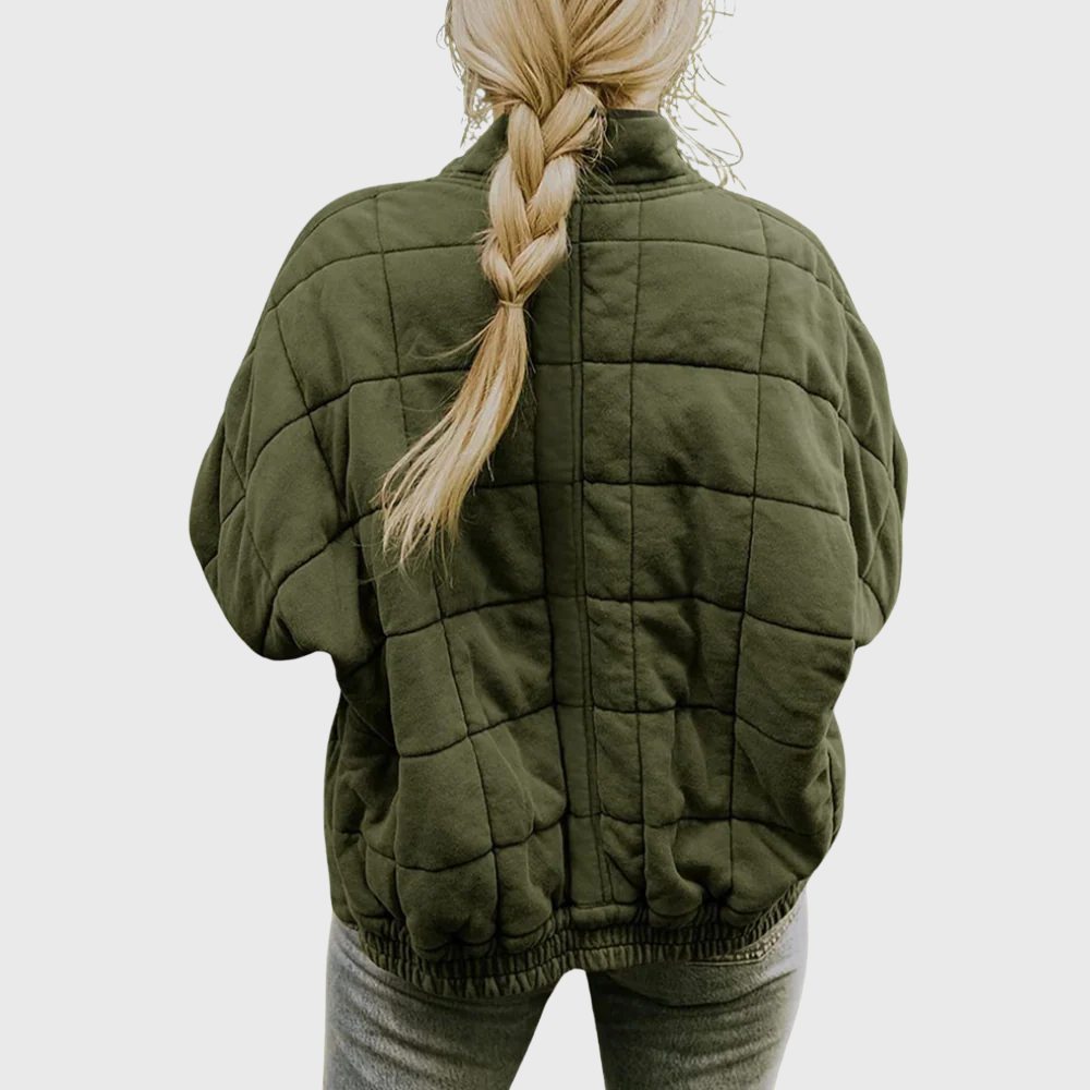 Josiane | Gewatteerde jas met elegante oversized look