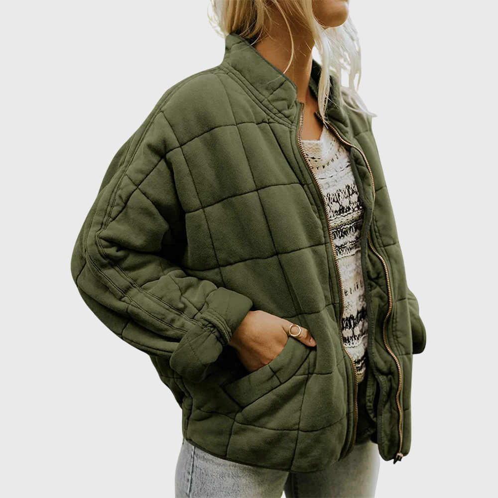 Josiane | Gewatteerde jas met elegante oversized look