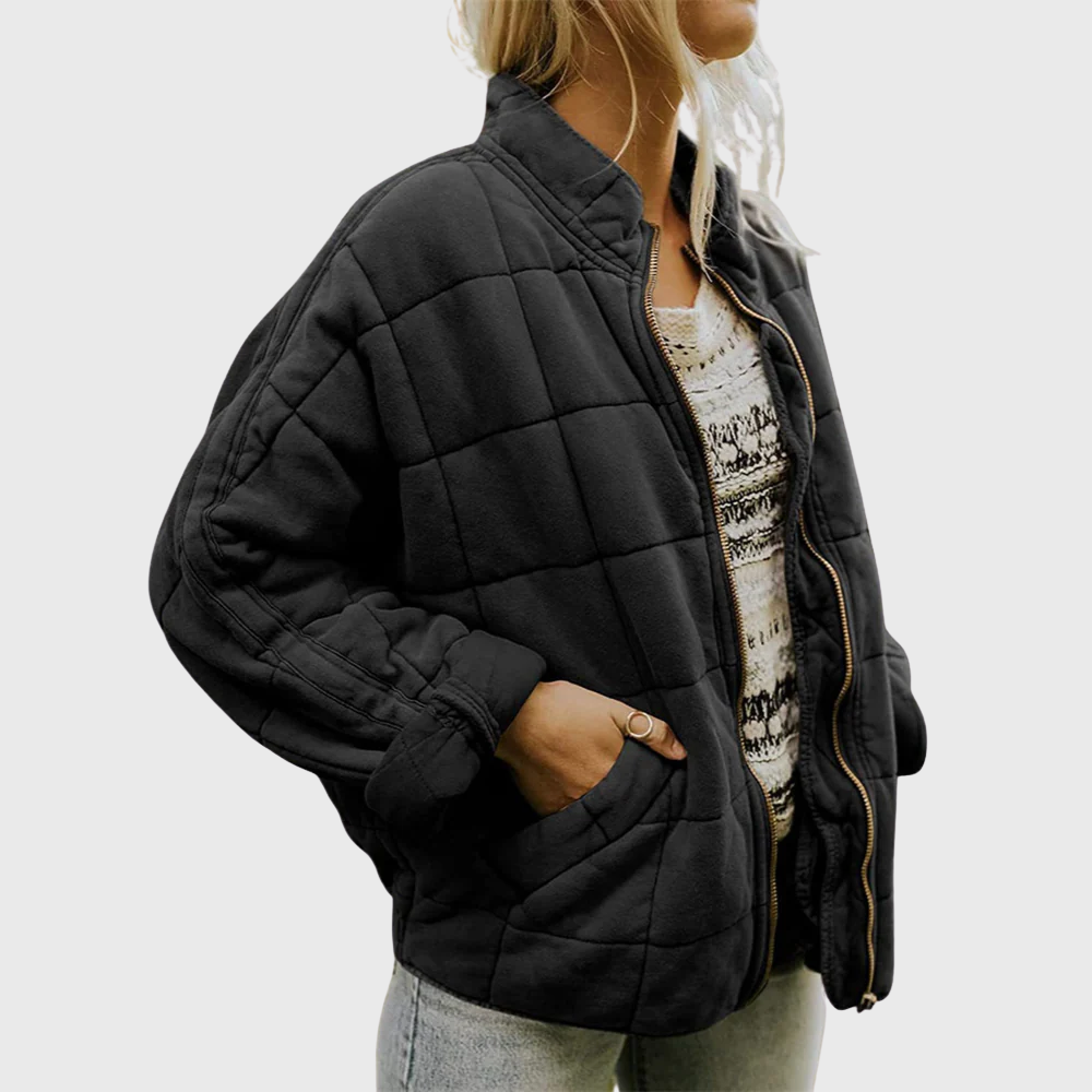 Josiane | Gewatteerde jas met elegante oversized look