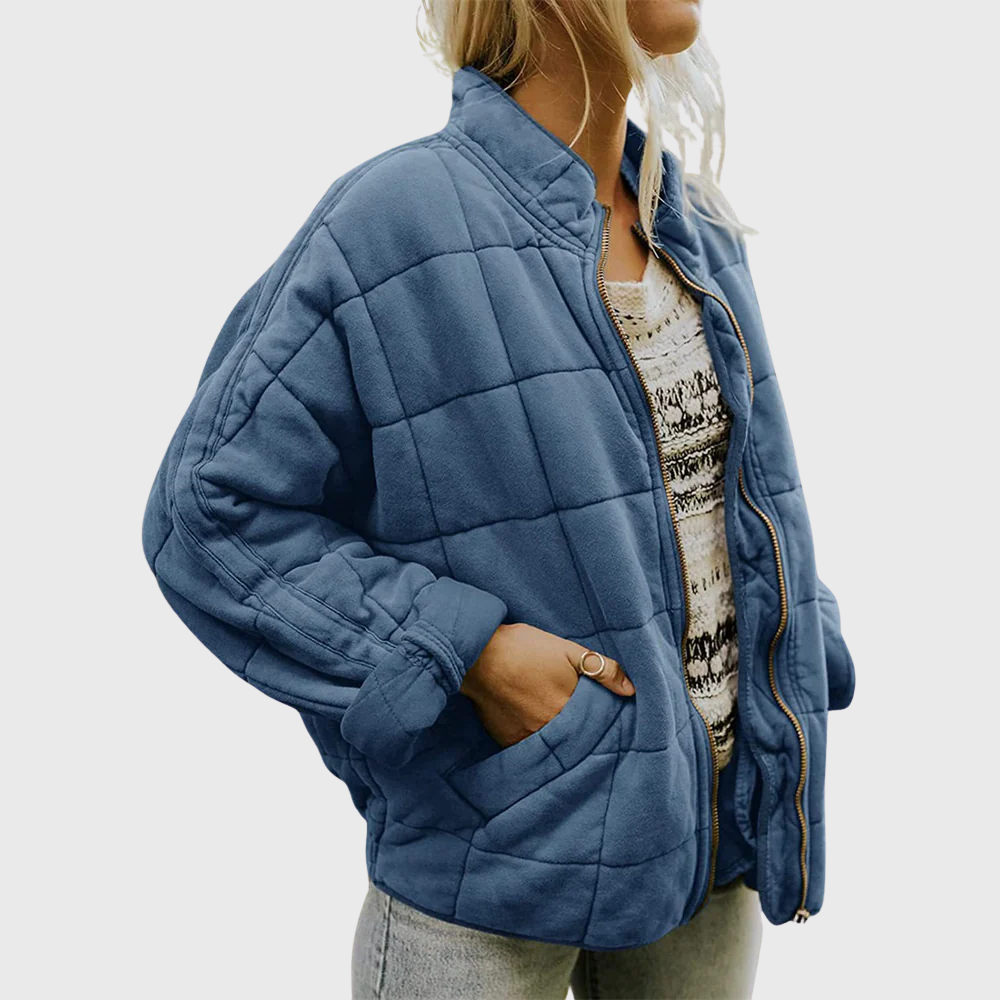 Josiane | Gewatteerde jas met elegante oversized look