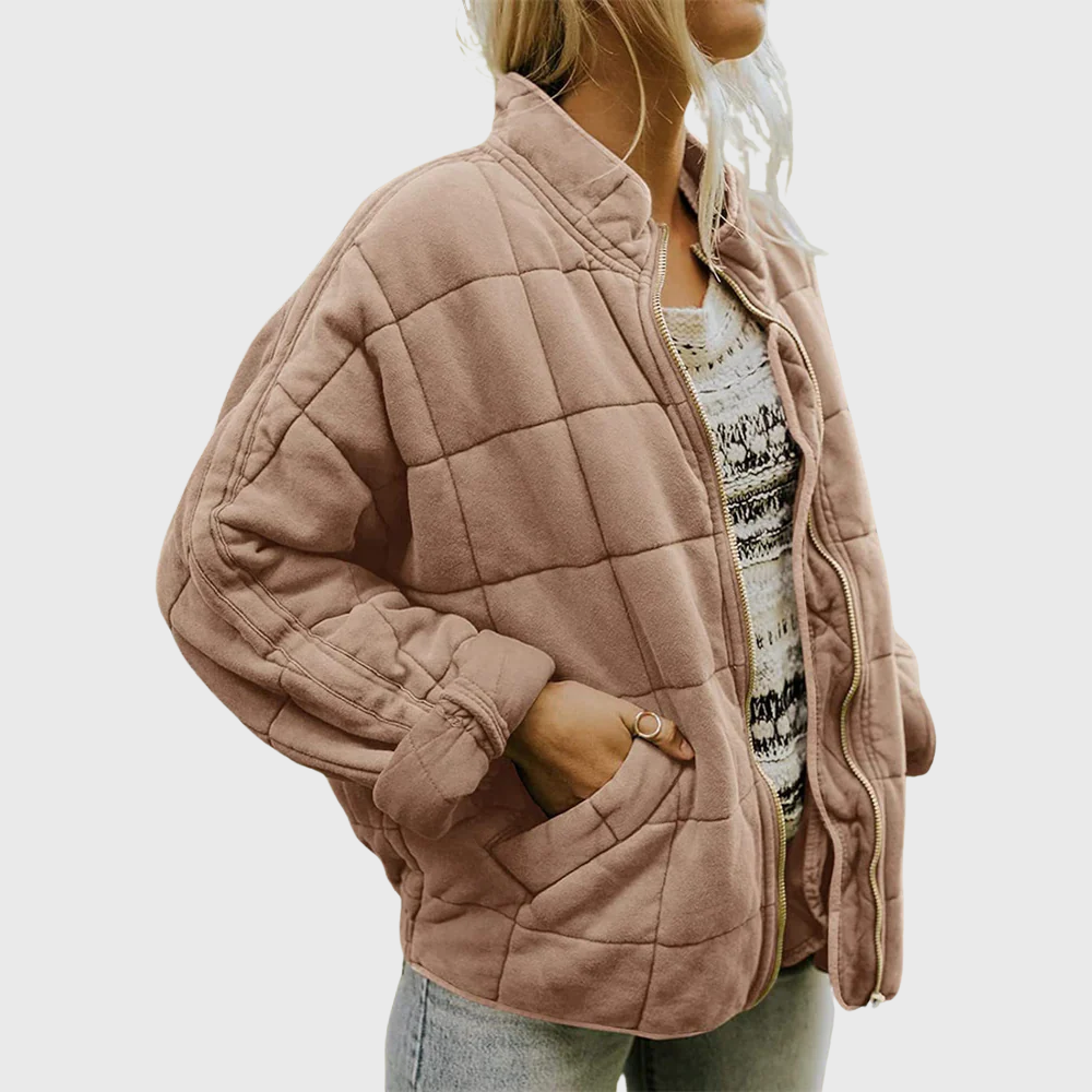 Josiane | Gewatteerde jas met elegante oversized look