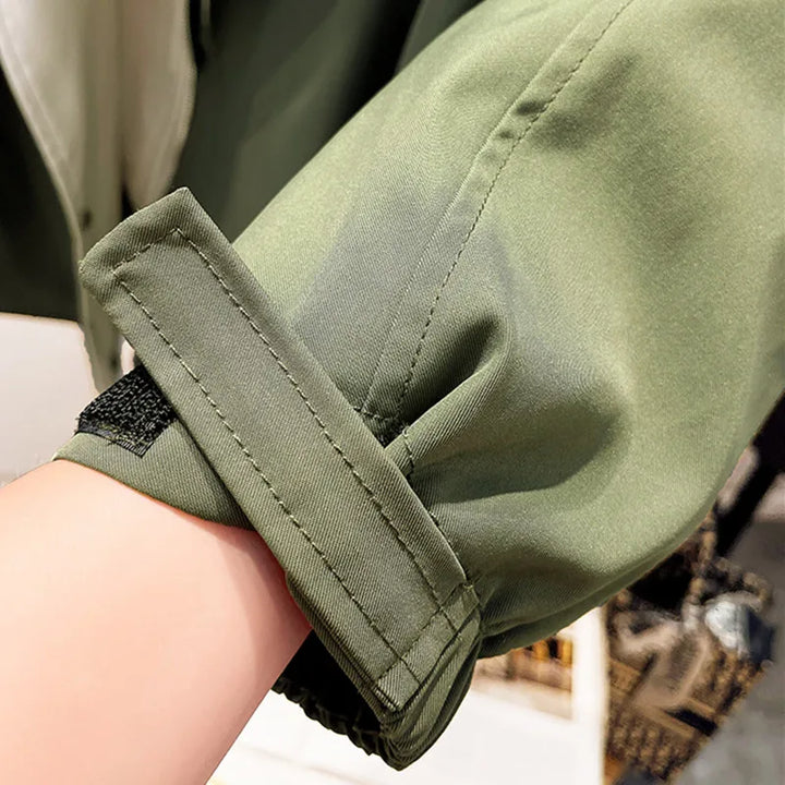 Margot | Winddichte jas met elegante tailleband