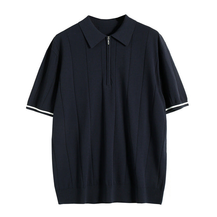 Lozano Lopez Zip Polo