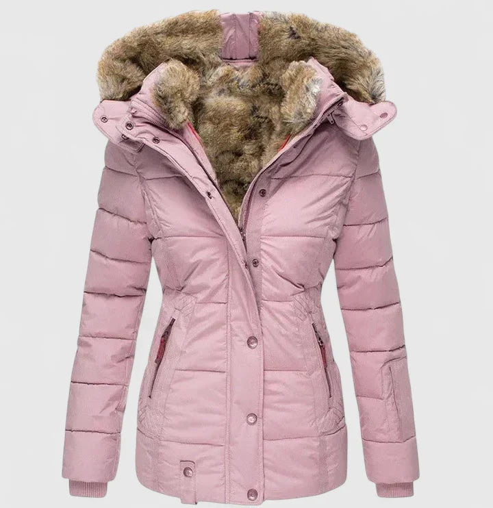 Delphine | Comfortabele winterjas met verstelbare capuchon