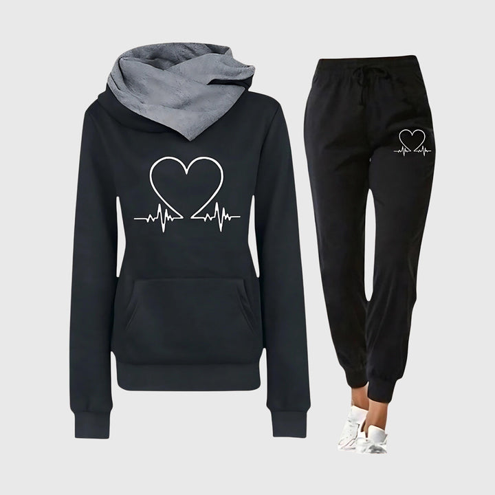 Aurélie | Comfort set met hartjesmotief