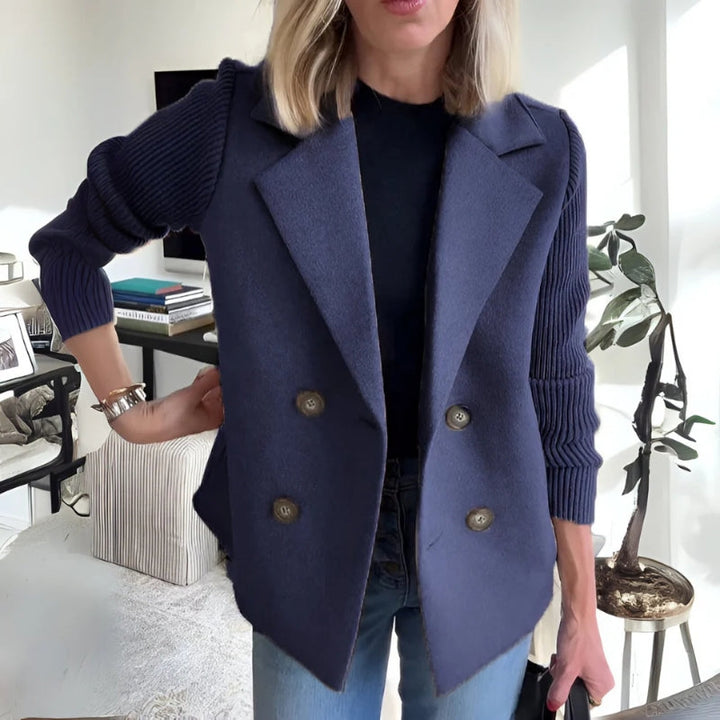 Marion | Zachte sweaterblazer met elegante pasvorm
