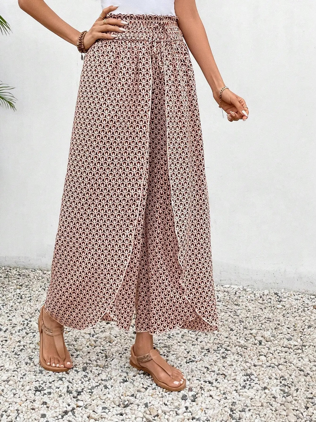 Celeste | Zomerse broek met Print