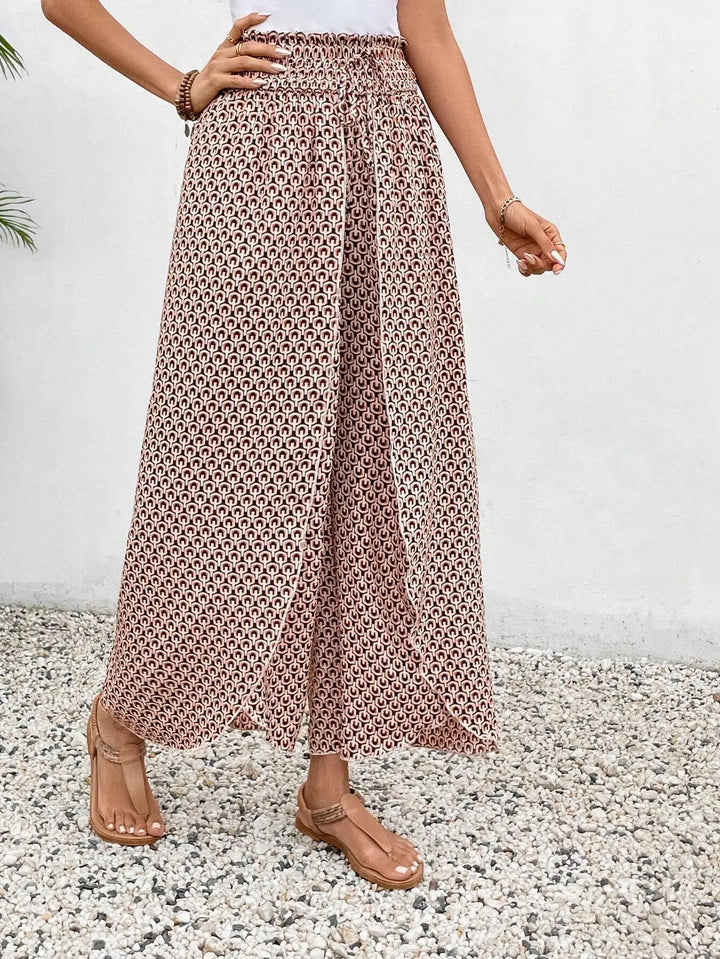 Celeste | Zomerse broek met Print