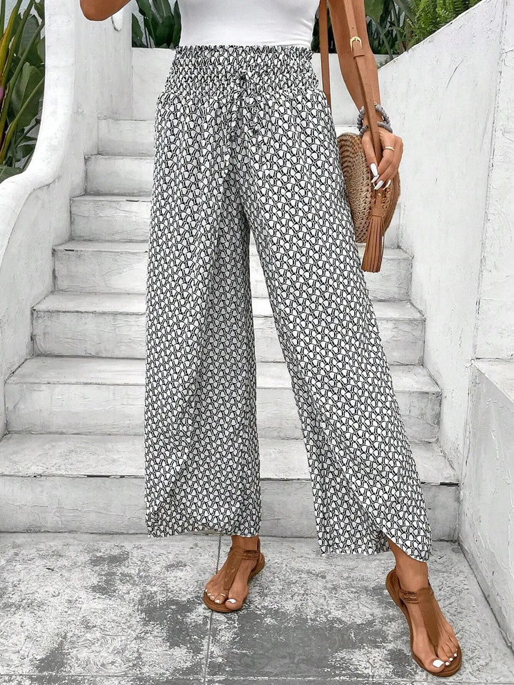 Celeste | Zomerse broek met Print