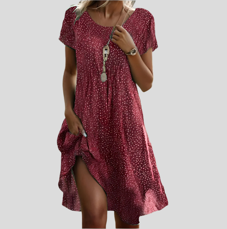 Liora | Boho Zomerjurk met Romantische Details