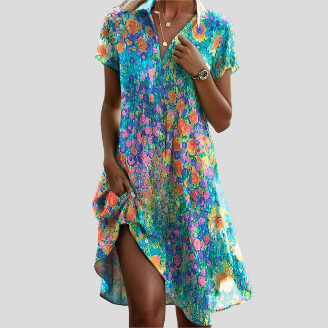 Liora | Boho Zomerjurk met Romantische Details